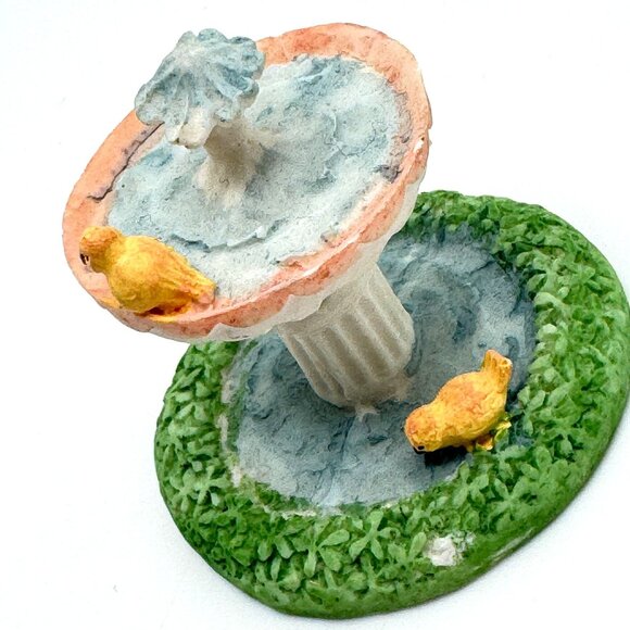 Avon Vtg Victorian Memories Collection Miniature Terrace Set Furniture Bonus Pc - Picture 10 of 16